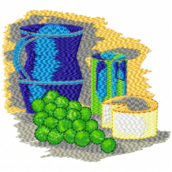 Fruits Embroidery Design 8